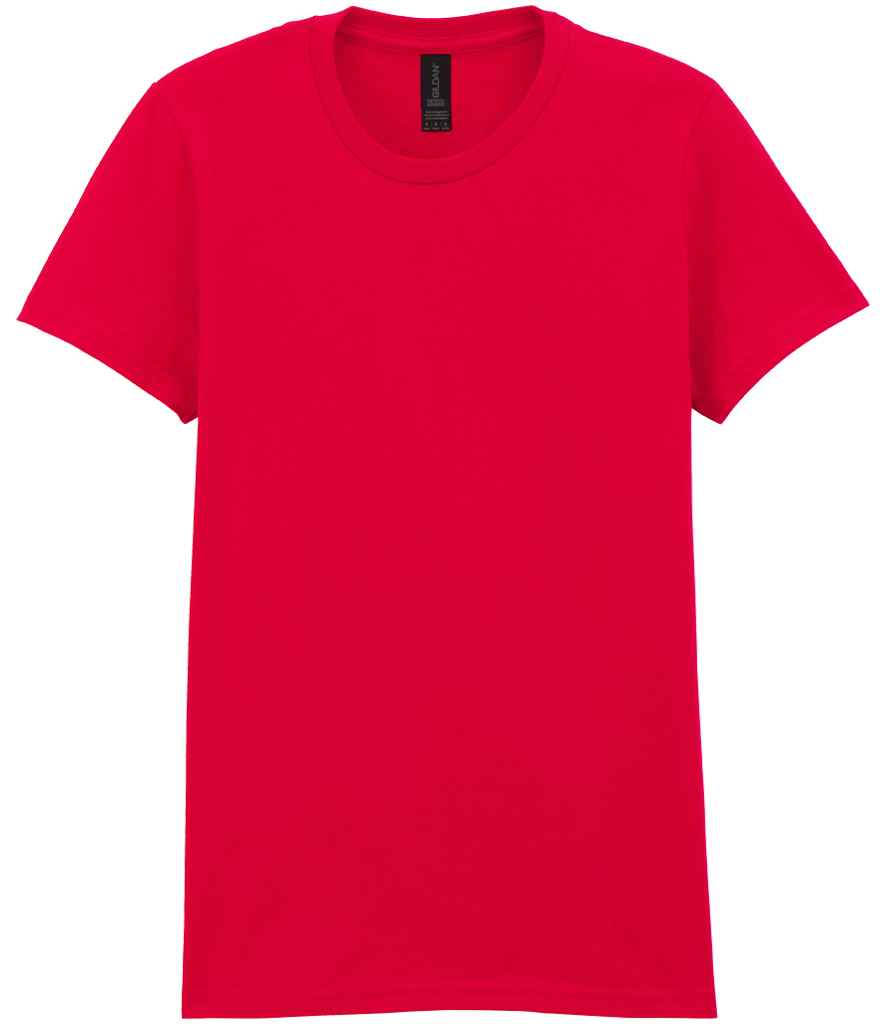Gildan Ladies SoftStyle® Midweight T-Shirt | Red