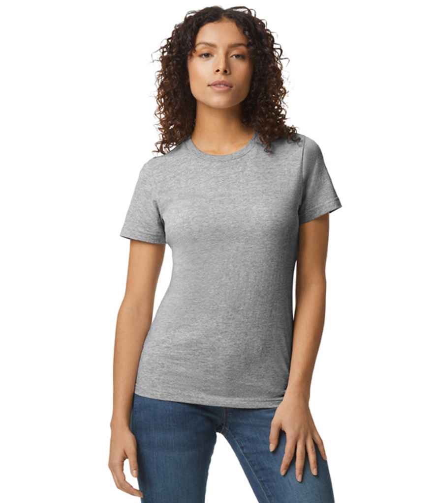 Gildan Ladies SoftStyle® Midweight T-Shirt | Sport Grey